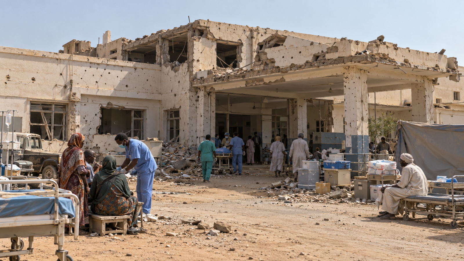 Sudan Hospital Attacks Raise War Crimes Concerns in BBC Report