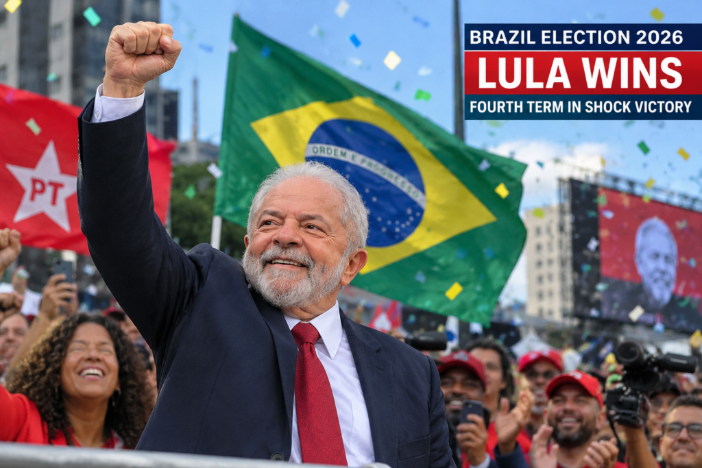 Lula and Flávio Bolsonaro in Brazil presidential election